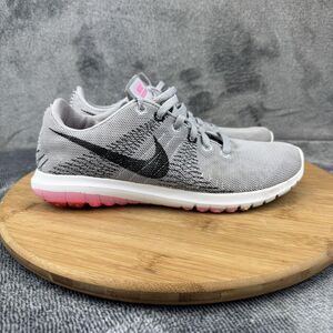 Nike Free 5.0 TR Fit 5 Shoes Womens Size 6.5 Gray Black Pink Running 705299-003